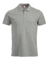 Heren Polo Clique Manhattan 028250 Grijs melange